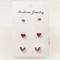 Love stud earrings set Jewerly