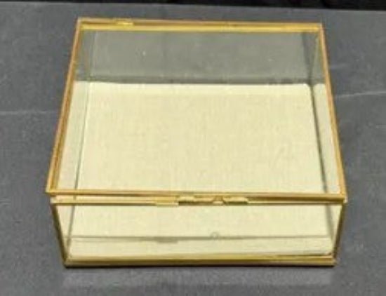 Glass Jewerly Box small