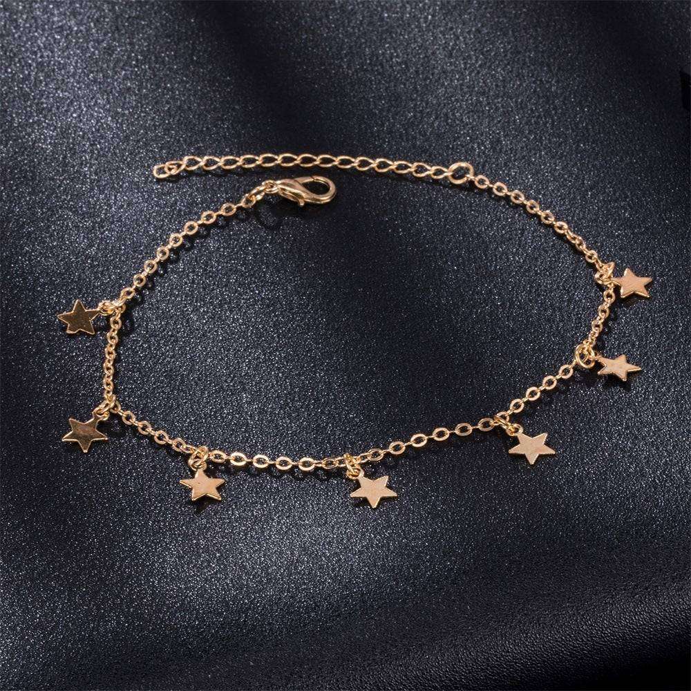 Simple Star Fashion Anklet Jewelry